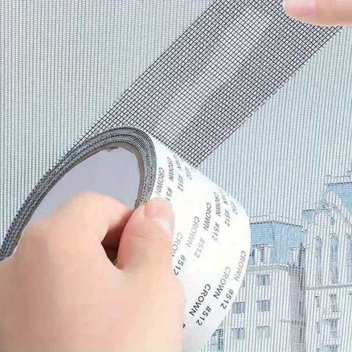 Самозалепваща се лента за възстановяване на скъсани комарници, лепяща