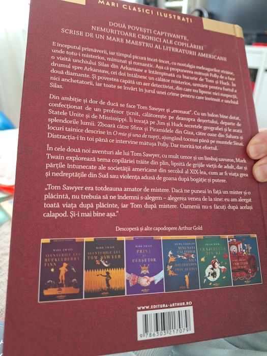 Tom Sawyer detectiv Mark Twain edit Arthur