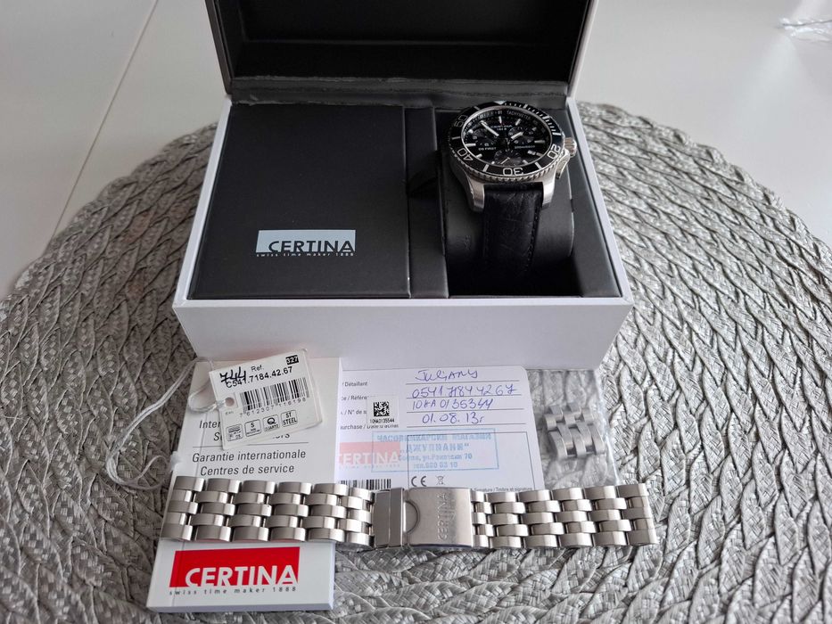 Certina DS First Chronograph