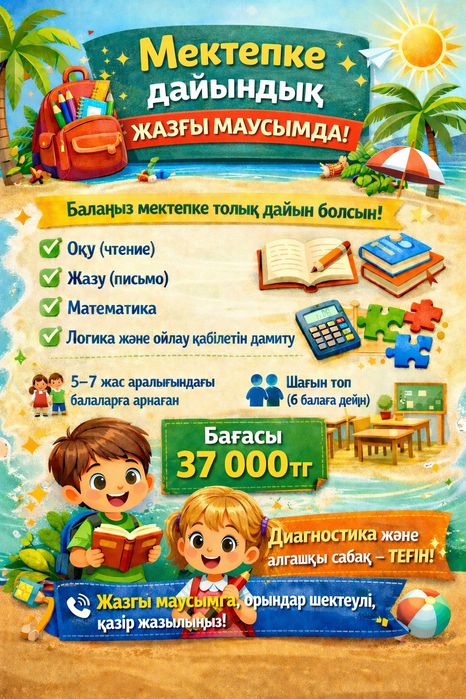 КСК. Экспресс жазғы дайындық