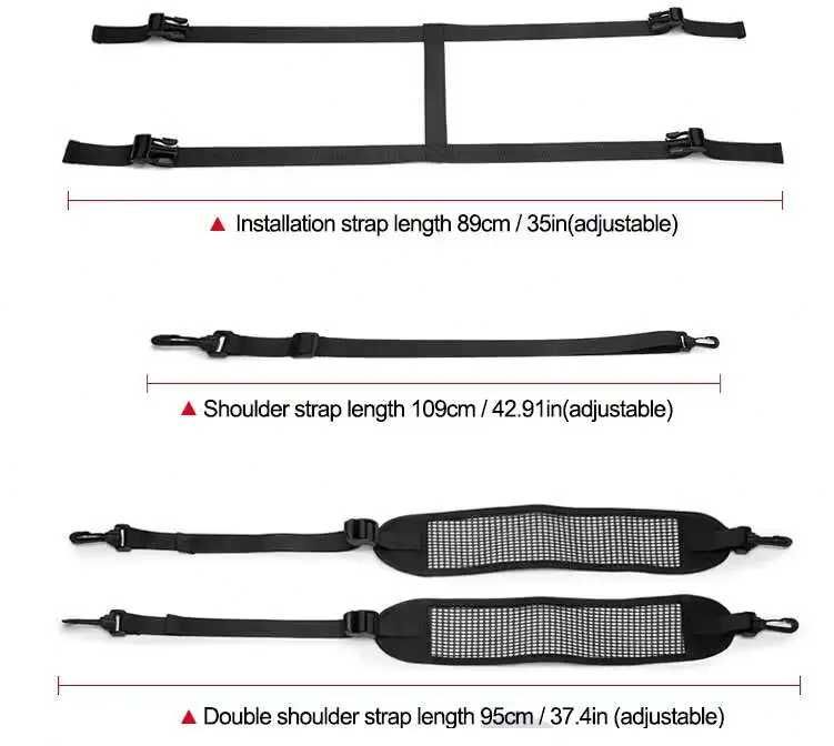 Раница за задна седалка за мотор