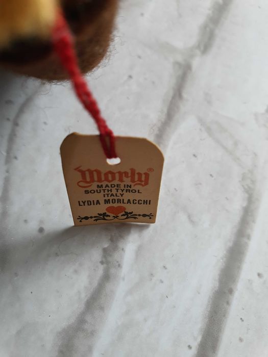 Papusa din panza si iuta hand made Morly de Lydia Morlacchi