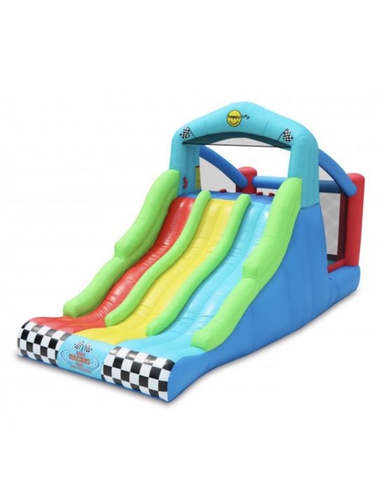 Inchiriez Tobogan Gonflabil 3 in 1 RACE Castel Unicorn petreceri copii