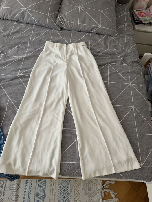 Белые брюки Палаццо