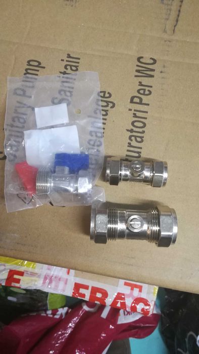 Стоп кран медни тръби