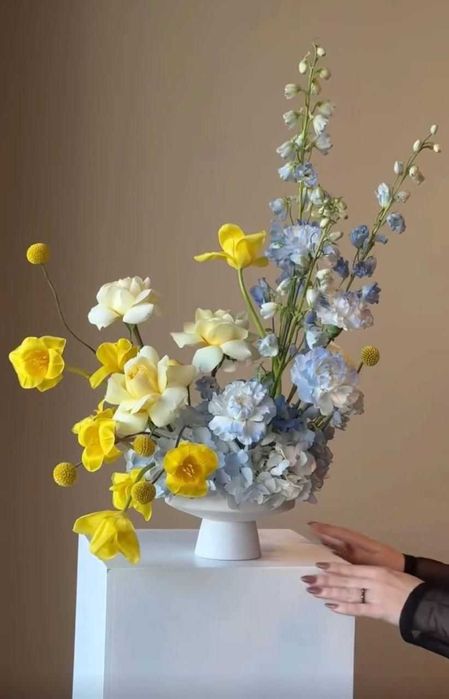 цветы композиции на стол