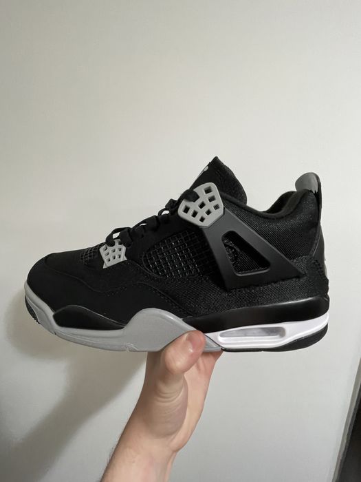 Air Jordan 4 Retro SE Black Canvas