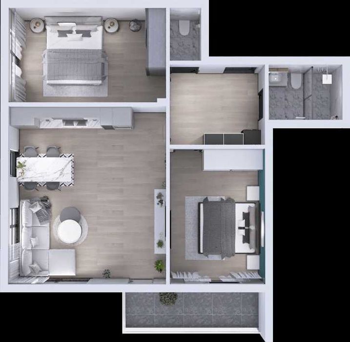 Продава се Тристаен апартамент в Пловдив, Остромила - 98 кв.м за 1174 €/кв.м - Снимка #1