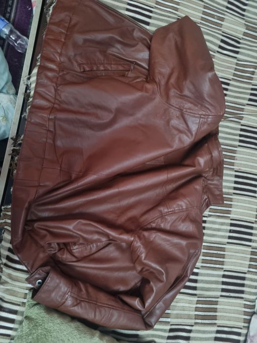 Кожанная куртка.