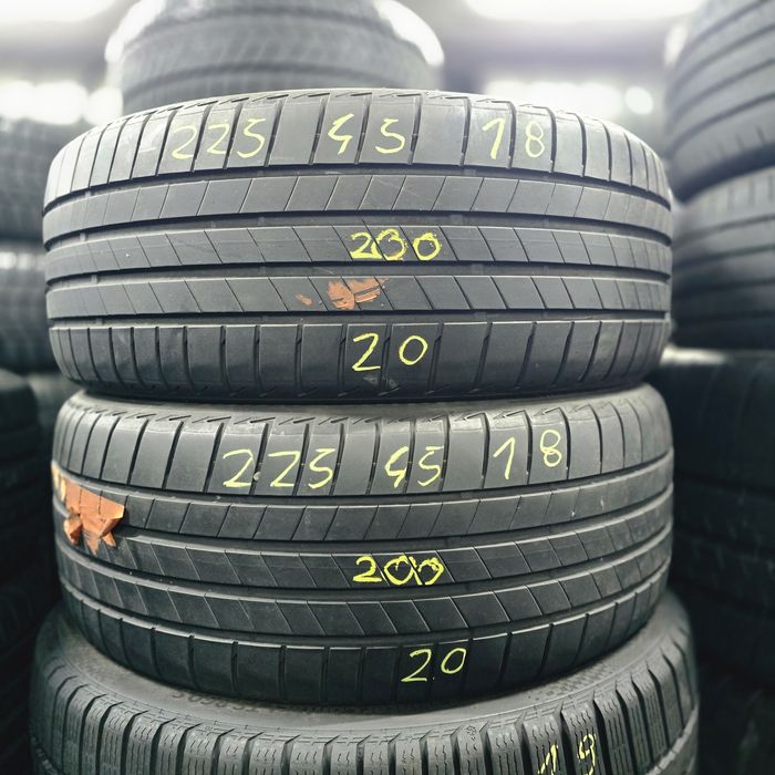 2x 225/45/18 VARA BRIDGESTONE 2020 Stare excelentă