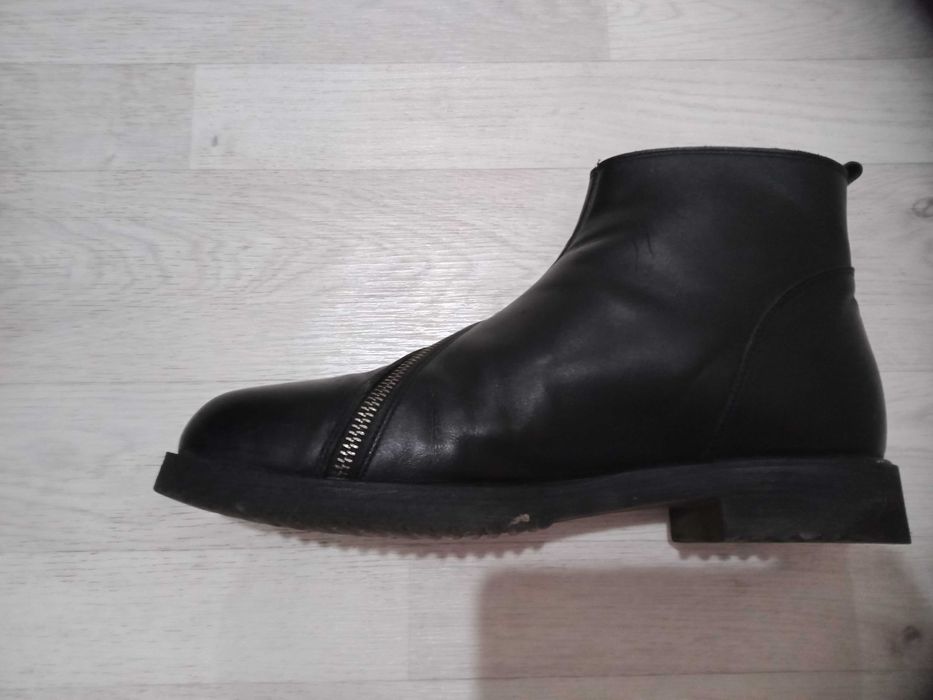 Мужские кожаные ботинки