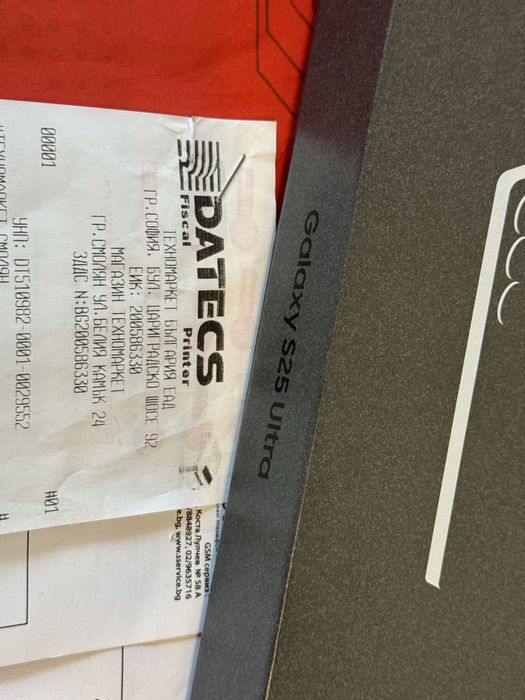 КАТО НОВ 512GB Samsung S25 Ultra Гаранция Technopolis до 2027