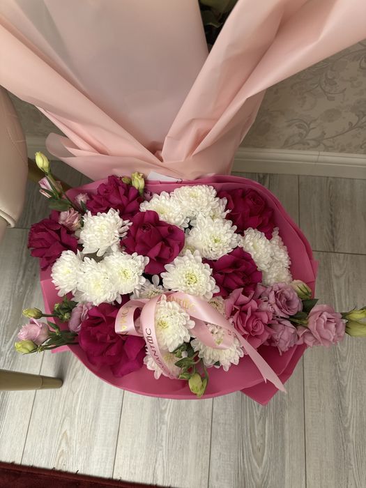 Цветы свежие бу