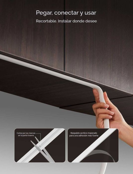 ЧИСТО НОВО Govee COB LED лента Pro, 3 метра LED светлини съвместими...