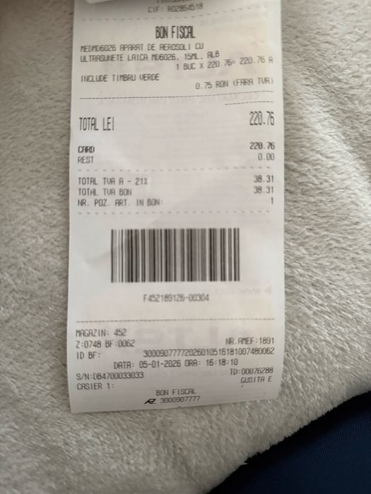 Aparat aerosol LAICA