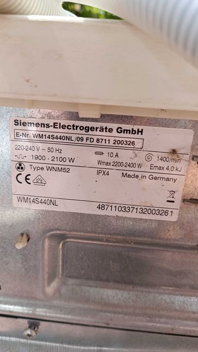 Платка, панел за пералня Siemens 8kg WM14S440NL