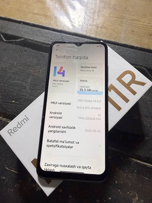 Redmi note 11R  6/128 GB