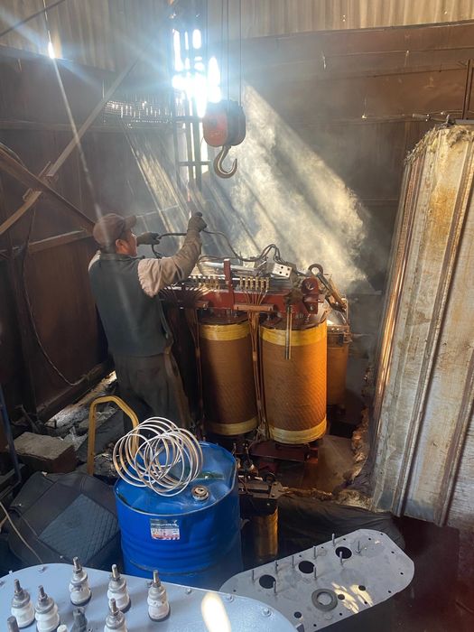 Ремонт силовой трансформатор намотка катушек