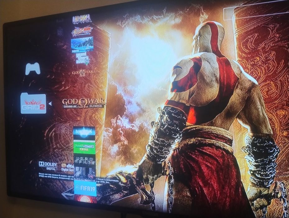 PlayStation 3 Superslim 500 GB MODAT HEN 4.92+32 de jocuri+2controlere