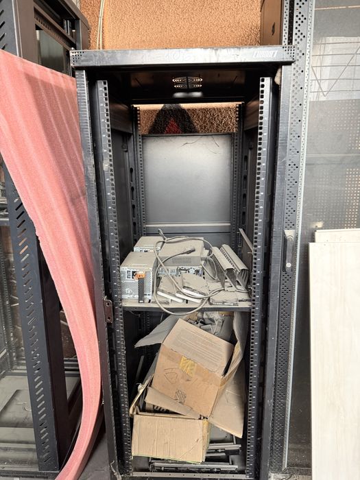 Серверные шкафы трех видов