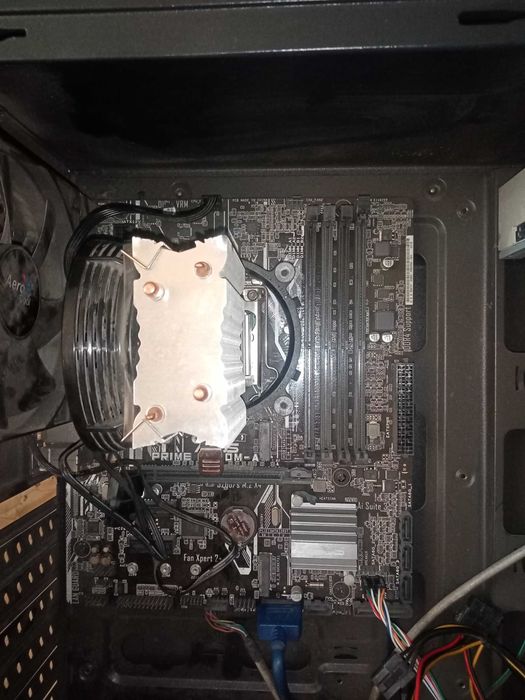 Продаю мат. плату с процессором  asus b250m-a.