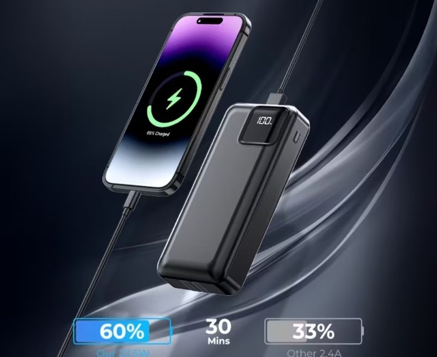 Baterie portabila PowerBank 40000mah  încărcare super rapidă