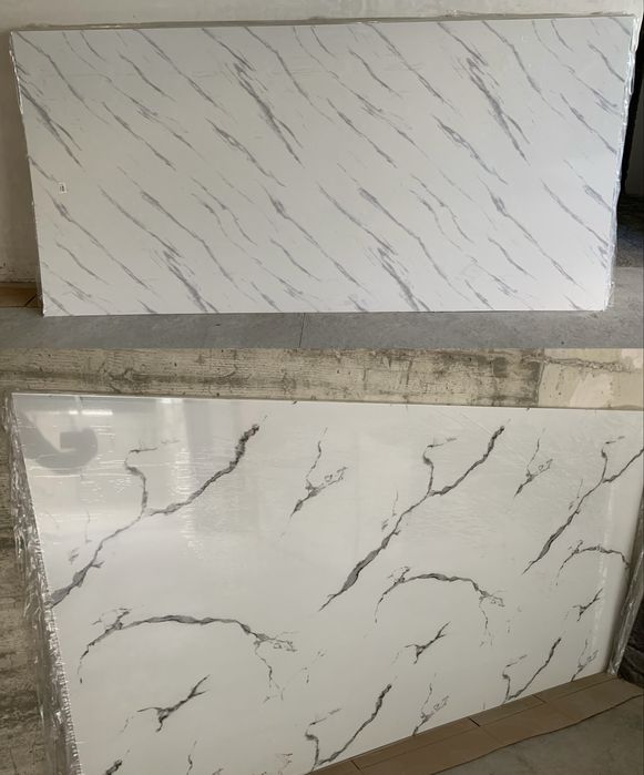 PVC/ПВЦ декоративни стенни панели / плоскости за стена тип Мрамор