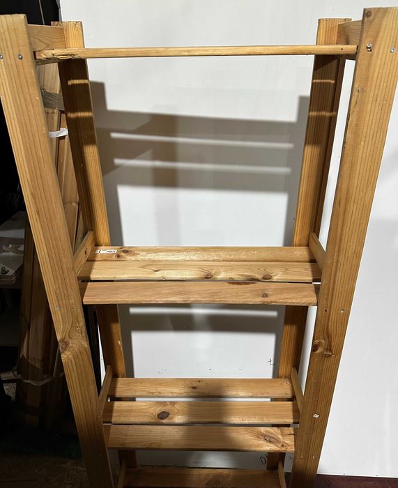 Etajera din lemn masiv; Raft de lemn; Dulap cu polite