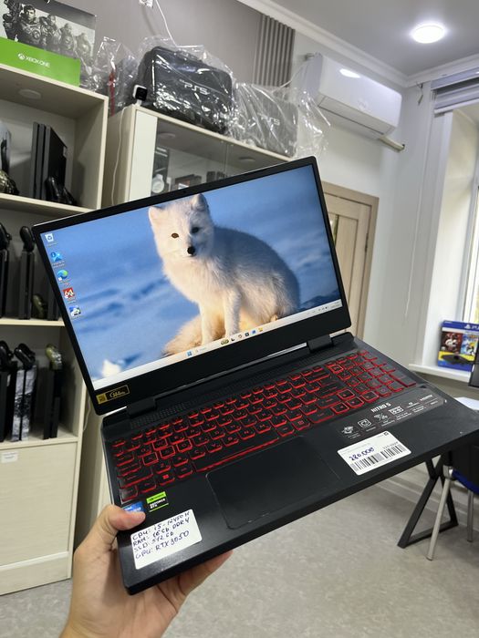 Игровой ноутбук Acer Nitro 5 i5-12450H, 16GB, 512SSD, RTX 3050 4GB