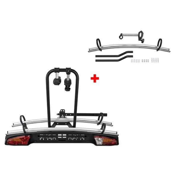 Suport biciclete Menabo Merak Rapid Plus pentru 3 biciclete cu prindere pe carligul de remorcare,Nou_Pret importator_emitem Factura & Garantie