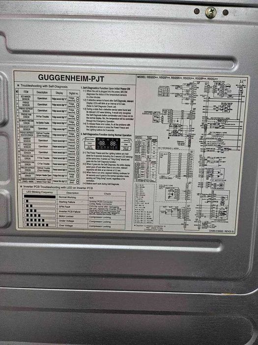 Samsung, 2 двер.диспенсер воды и льда, инвертор