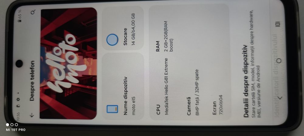 Telefon Motorola  E15