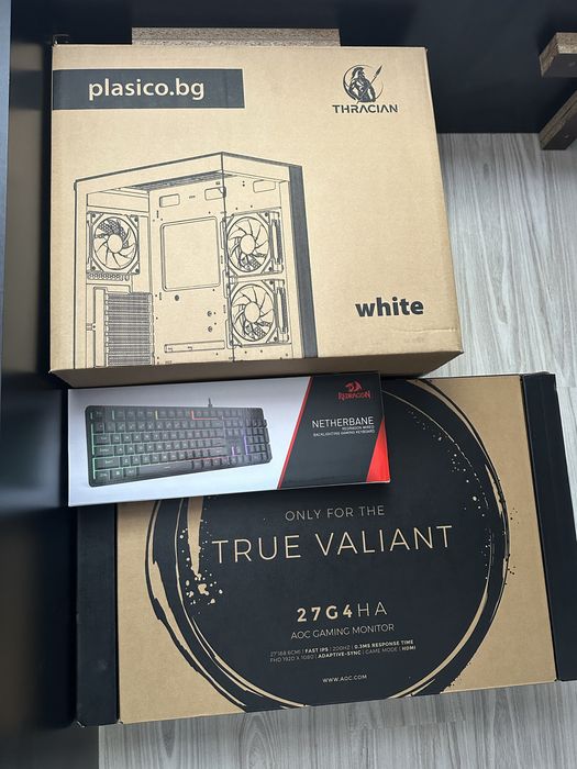 Компютър BaseLine VER2.1 (AMD Ryzen 5 5500, 16GB, 512GB SSD, RTX 5050 8GB GDDR6)