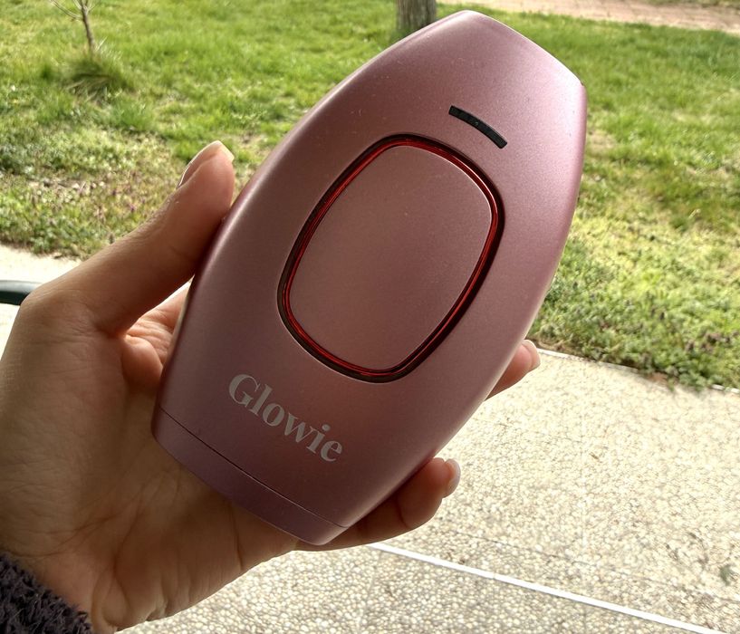 ЧИСТО НОВ комплект фотоепилатор+депилатор за вежди GLOWIE FLASHER PRO