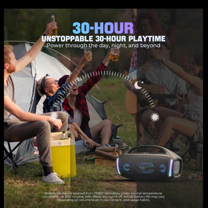 Tribit Stormbox Blast 2 Bluetooth 200 W party безжична тонколона