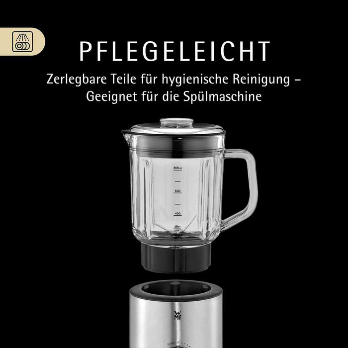 WMF Блендер KitchenMinis 0.8л;6ножа ;5степени;400W