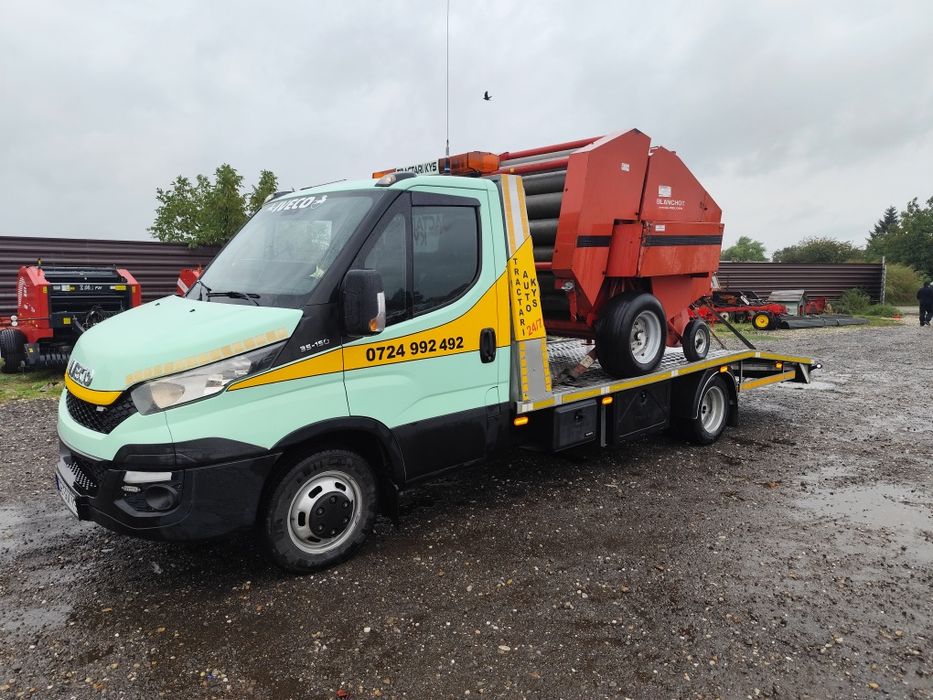 Tractari auto NON - STOP / platforma auto/ transport utilaje