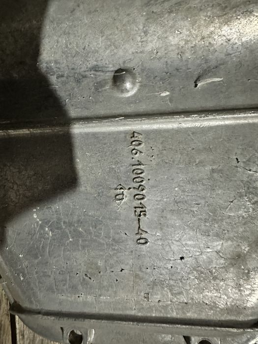 Поддон маслянный с газели 406 двигатель