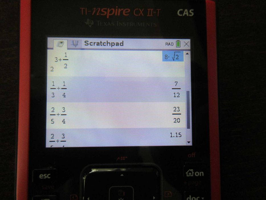 Калкулатор Texas Instruments TI-Nspire CX II-T CAS