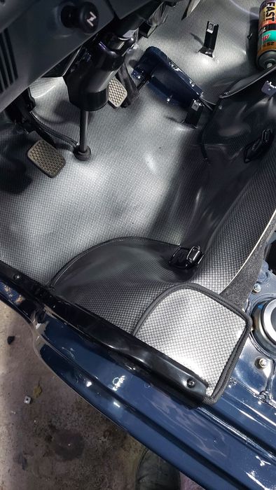 Настил линолеума