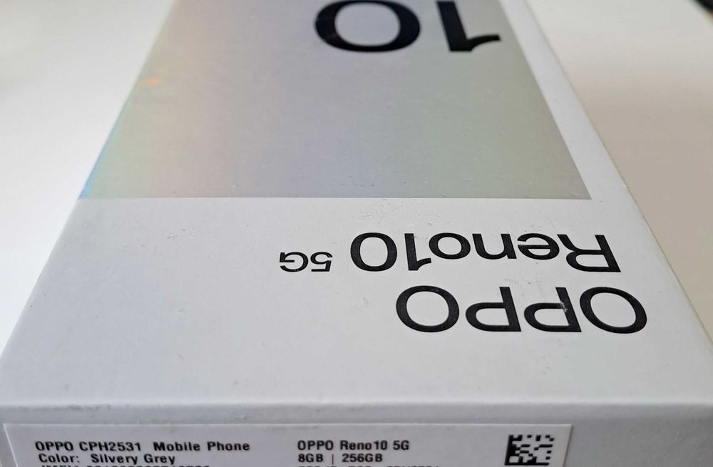 Telefon mobil Oppo Reno10, 5G, 256GB, 8GB RAM, Duos. Ecran 6.7". Nou!