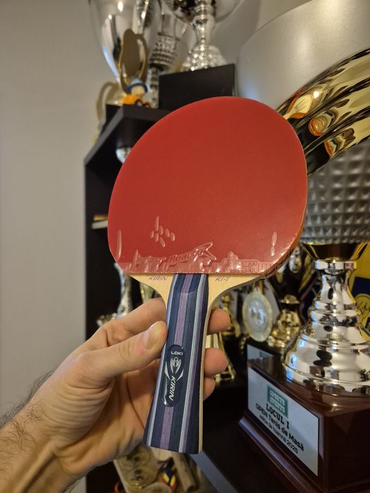 Paletă profesională tenis de masa Loki Reactor+2 mingi Cadou | Ping Po