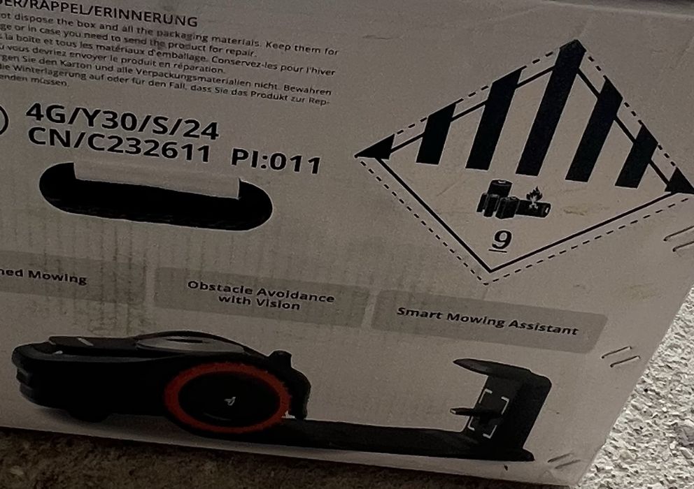 Robot de tuns iarba Segway Navimow iseries 800mp fara fir perimetral