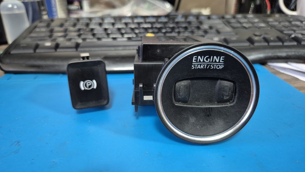 Гълтач за vw passat b6/b7,Копче за Ръчна спирачка,ключ..