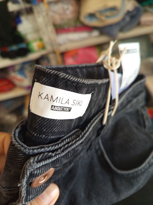 Дамски черни дънки