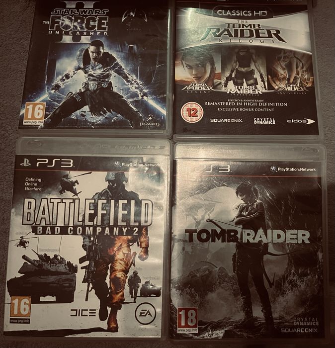 PS3 slim + 4 игри подарък