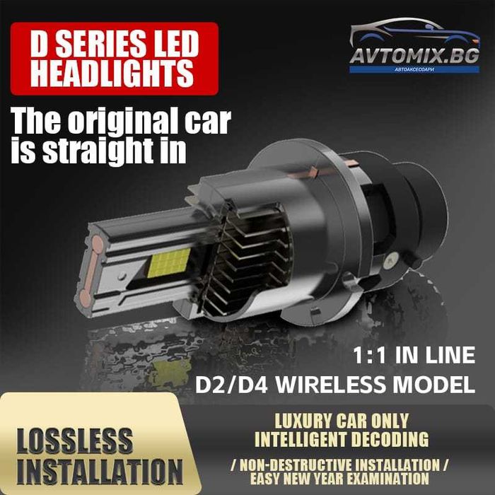 LED крушки D2S/D4S 135W Canbus