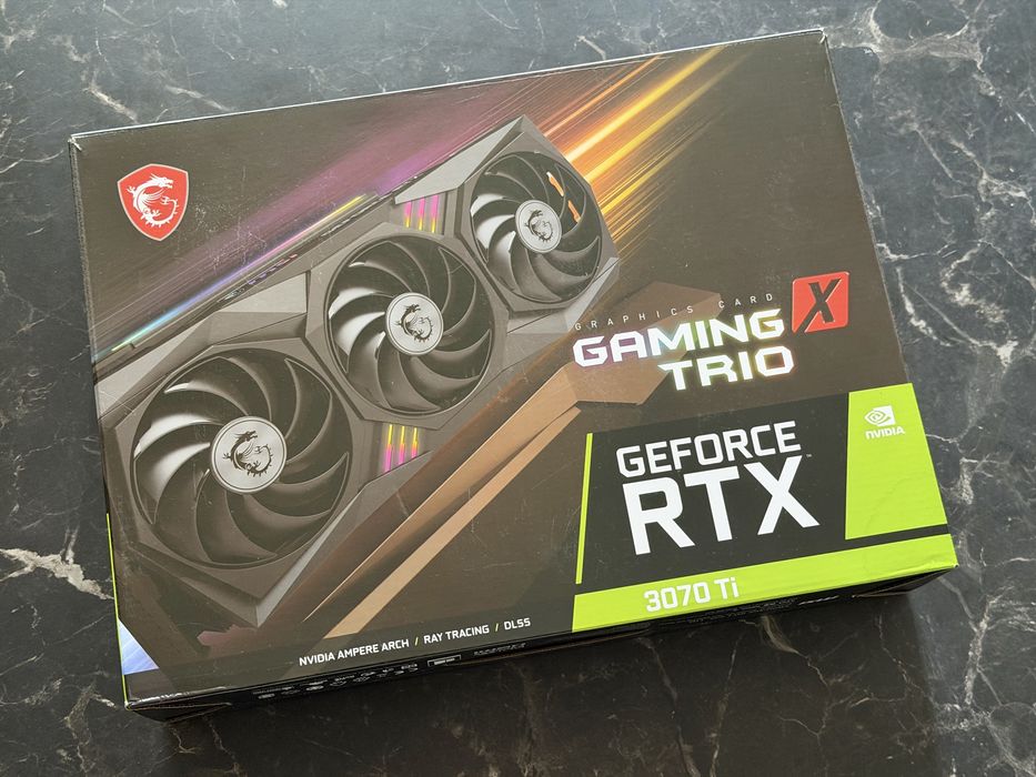 Видеокарта 3070TI Geforce RTX Gaming X Trio