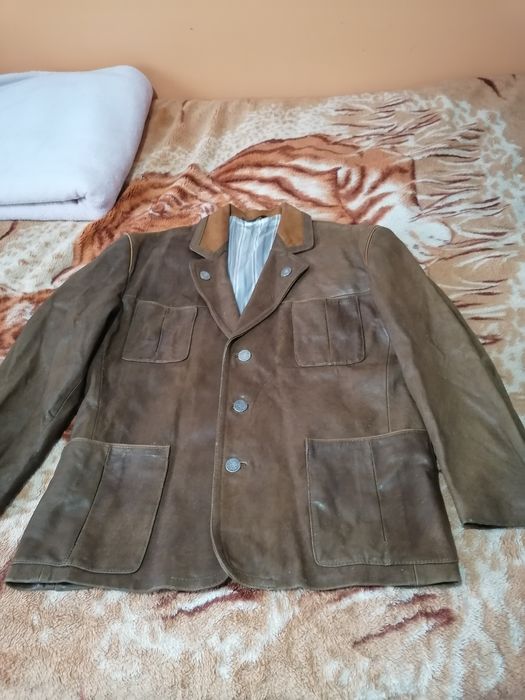 Haină de piele (mărimea 50)