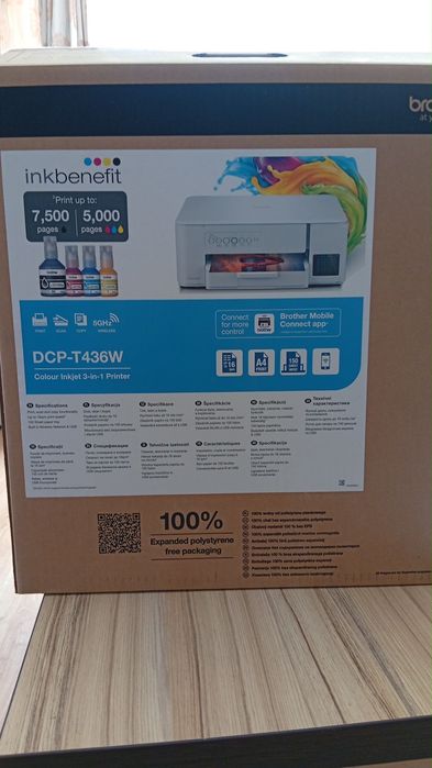 Brother DCP-T436W – Цветен мултифункционален принтер – В гаранция